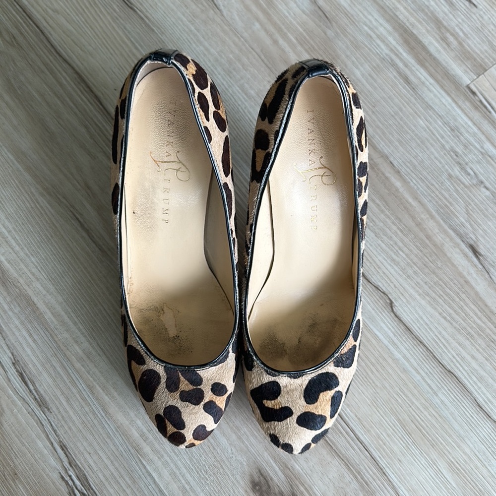 Leopard print pumps - Picture 3 of 4